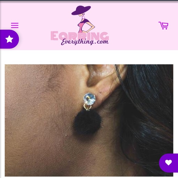 5 Fuzzy Drop Earrings - Picture 6 of 10